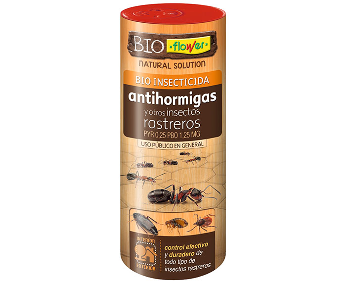 Un bioinsecticida antihormigas y otros insectos rastreros 